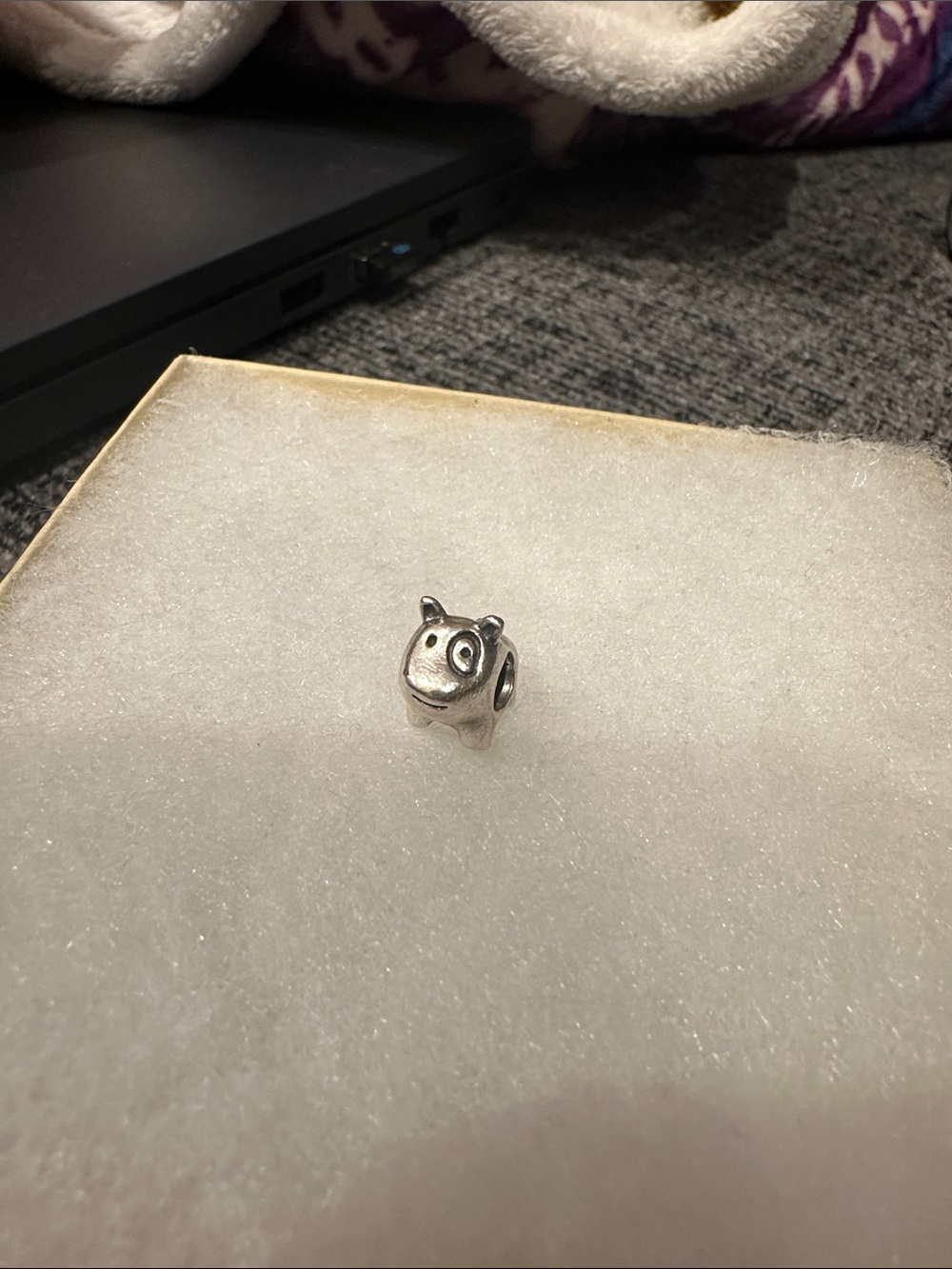 Pandora Silver Charm dog